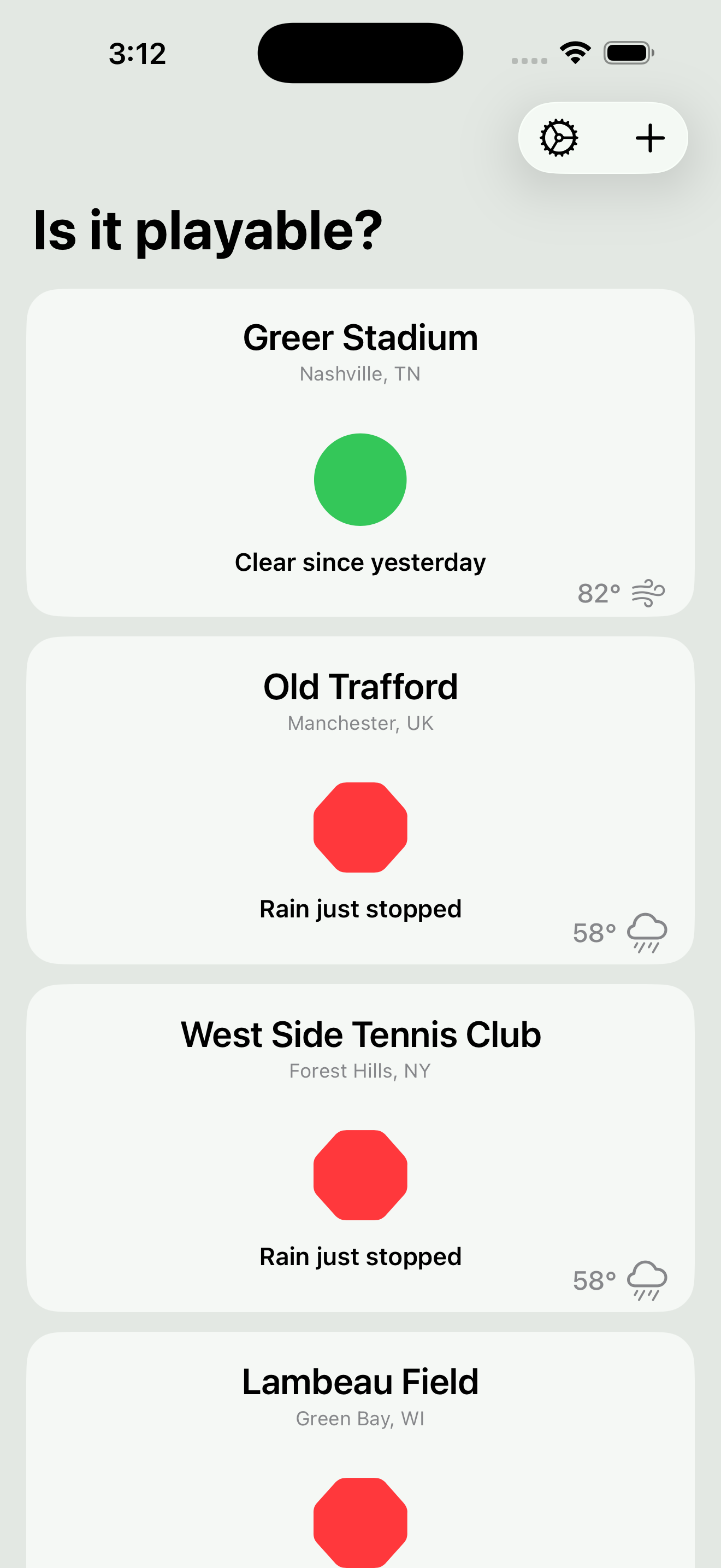 Fieldwise screenshot