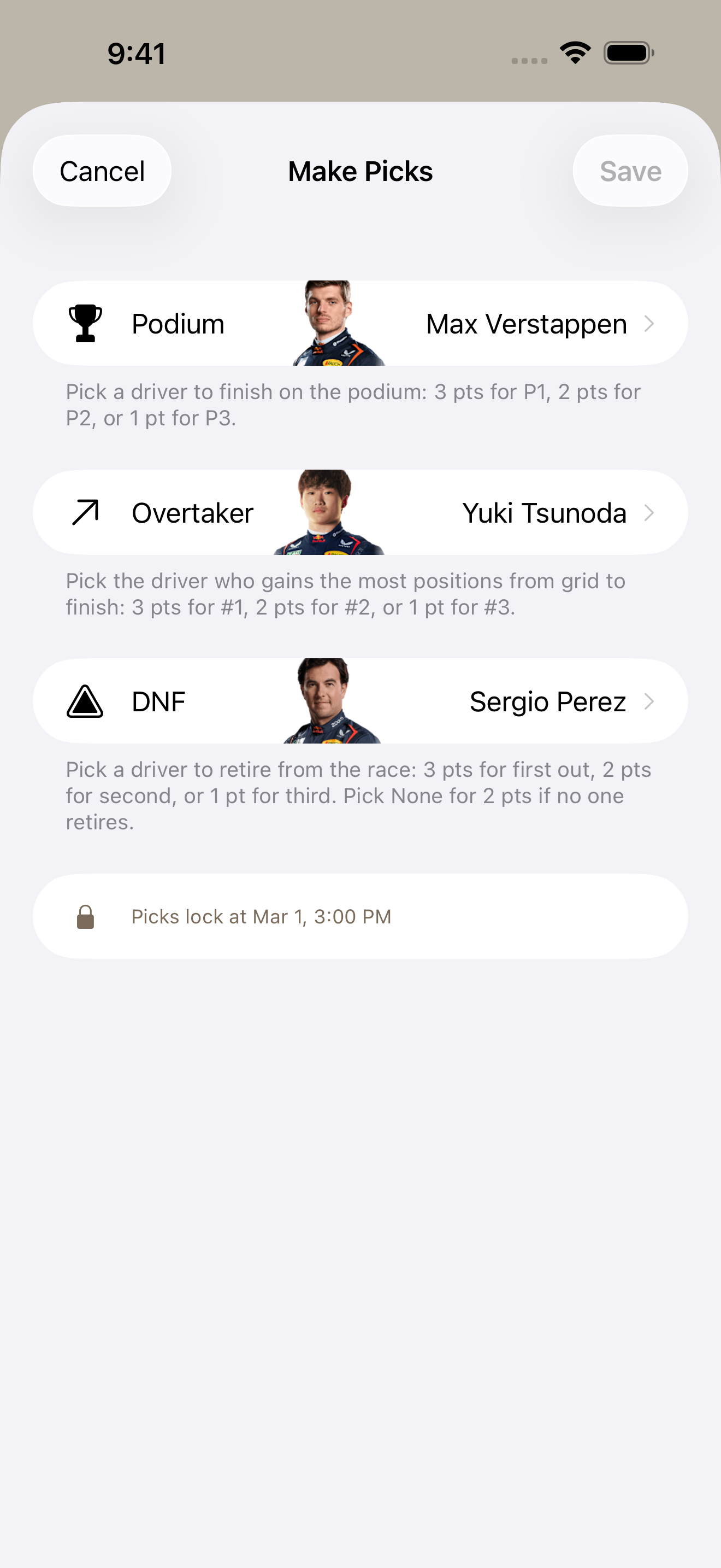 Open Wheelers screenshot