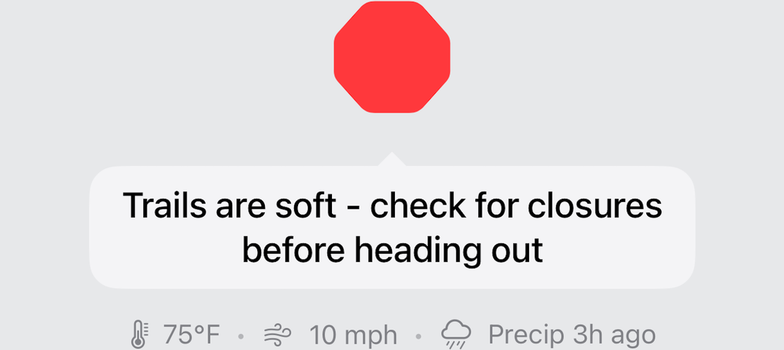The Weather Says Clear Skies. So Why Is the Trail a Swamp?