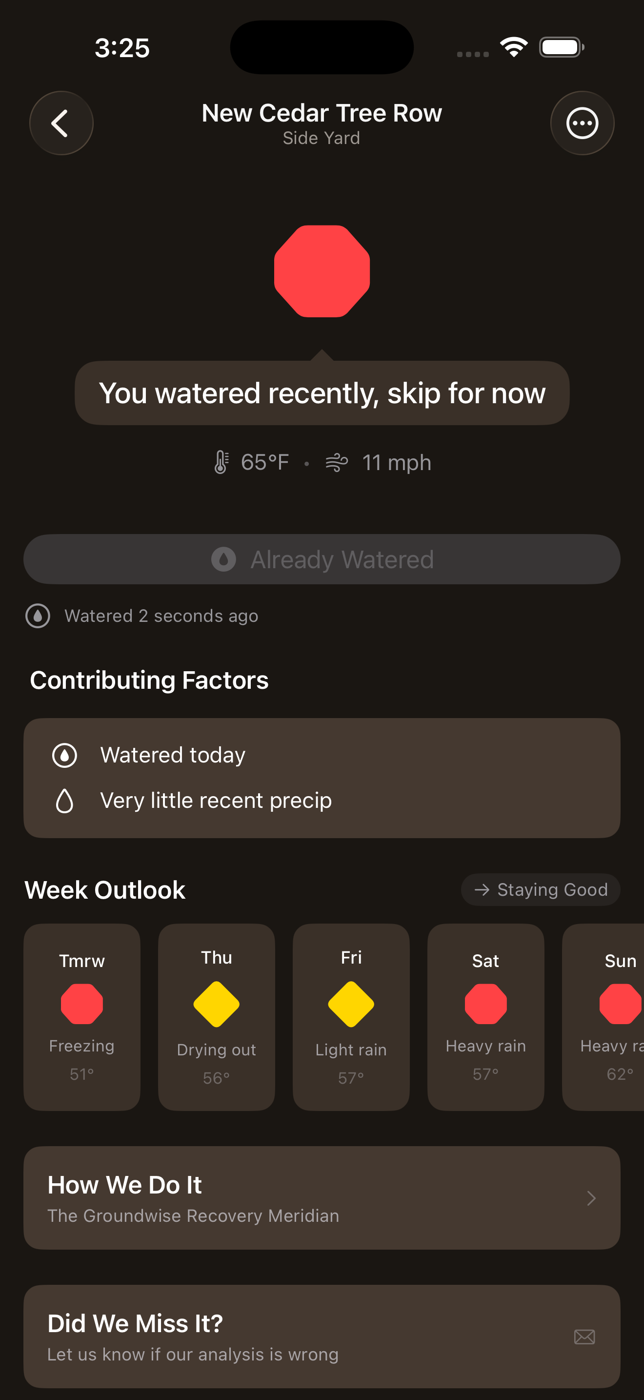 Yardwise screenshot